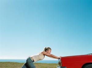 Pushing a Car